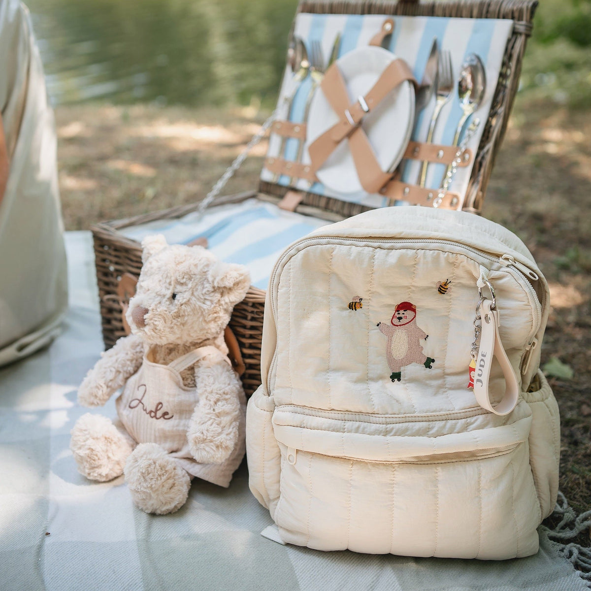 JBØRN Little Explorer Set | Backpack, Water Bottle & Lunch Box
