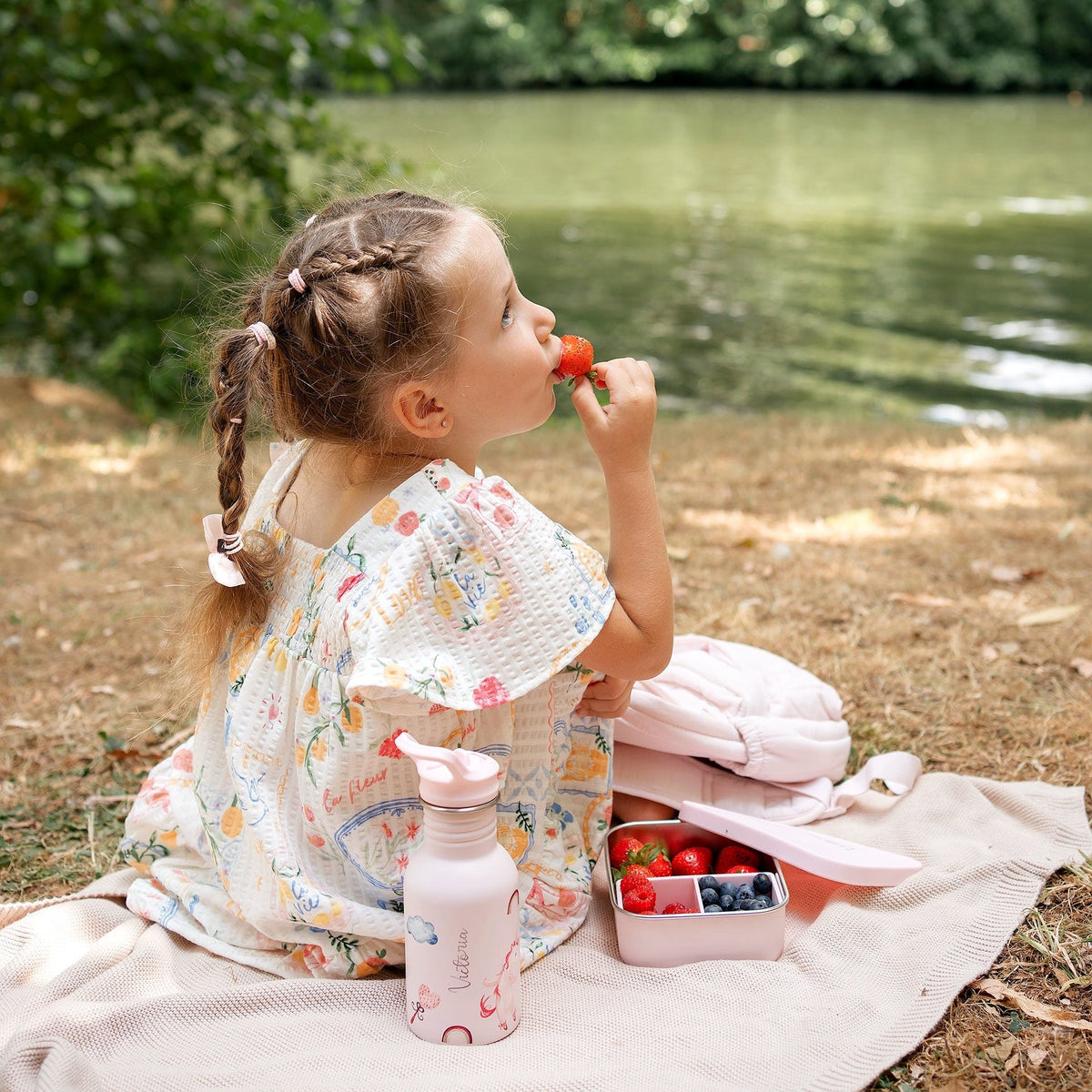 JBØRN Little Explorer Set | Backpack, Water Bottle & Lunch Box