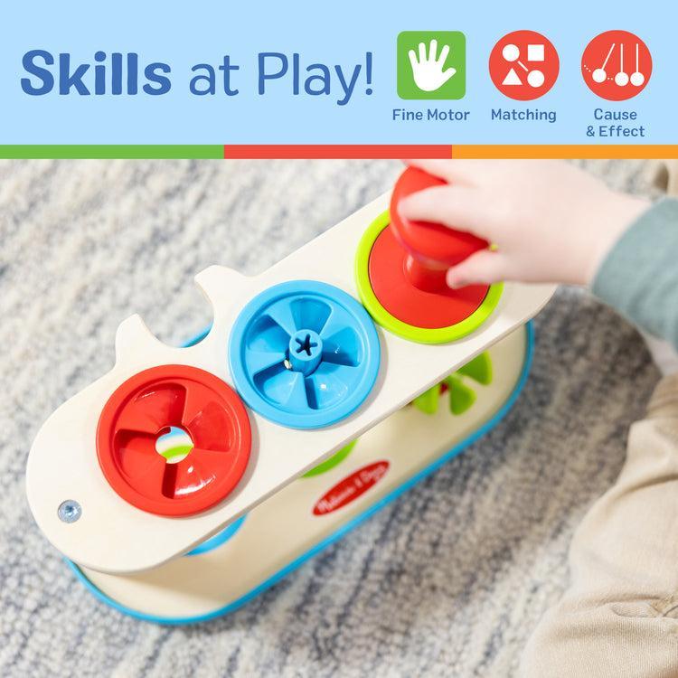 Match and Push Spinning Top