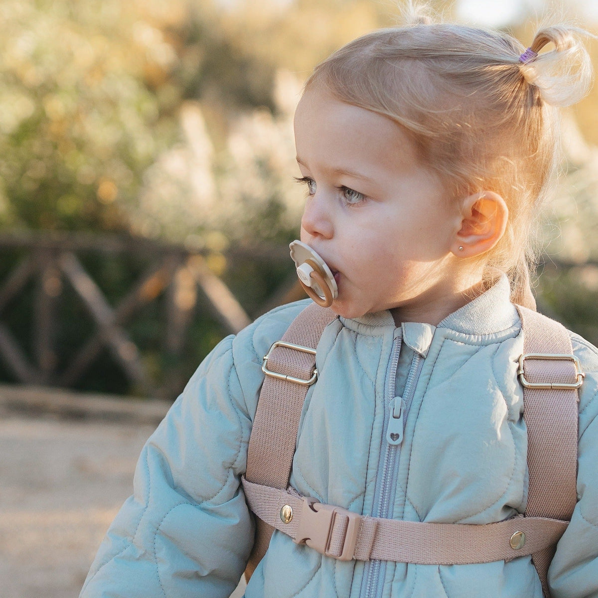 JBØRN Teddy Kids Backpack with Chest Strap