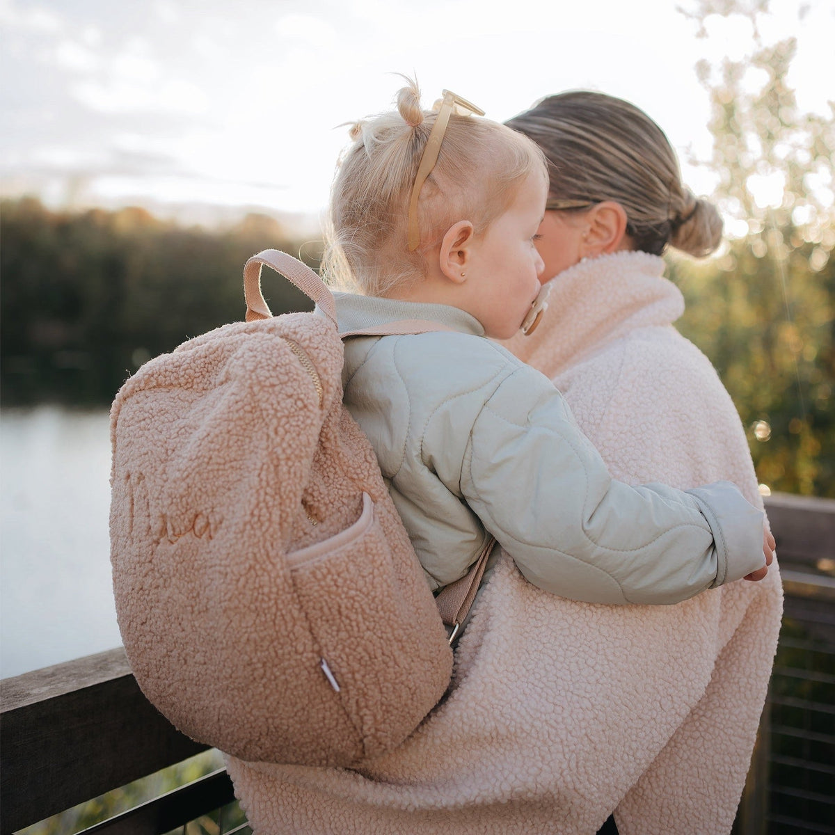 JBØRN Teddy Kids Backpack with Chest Strap
