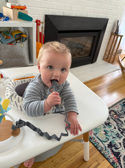 Teething Spoon & Toy Bungee
