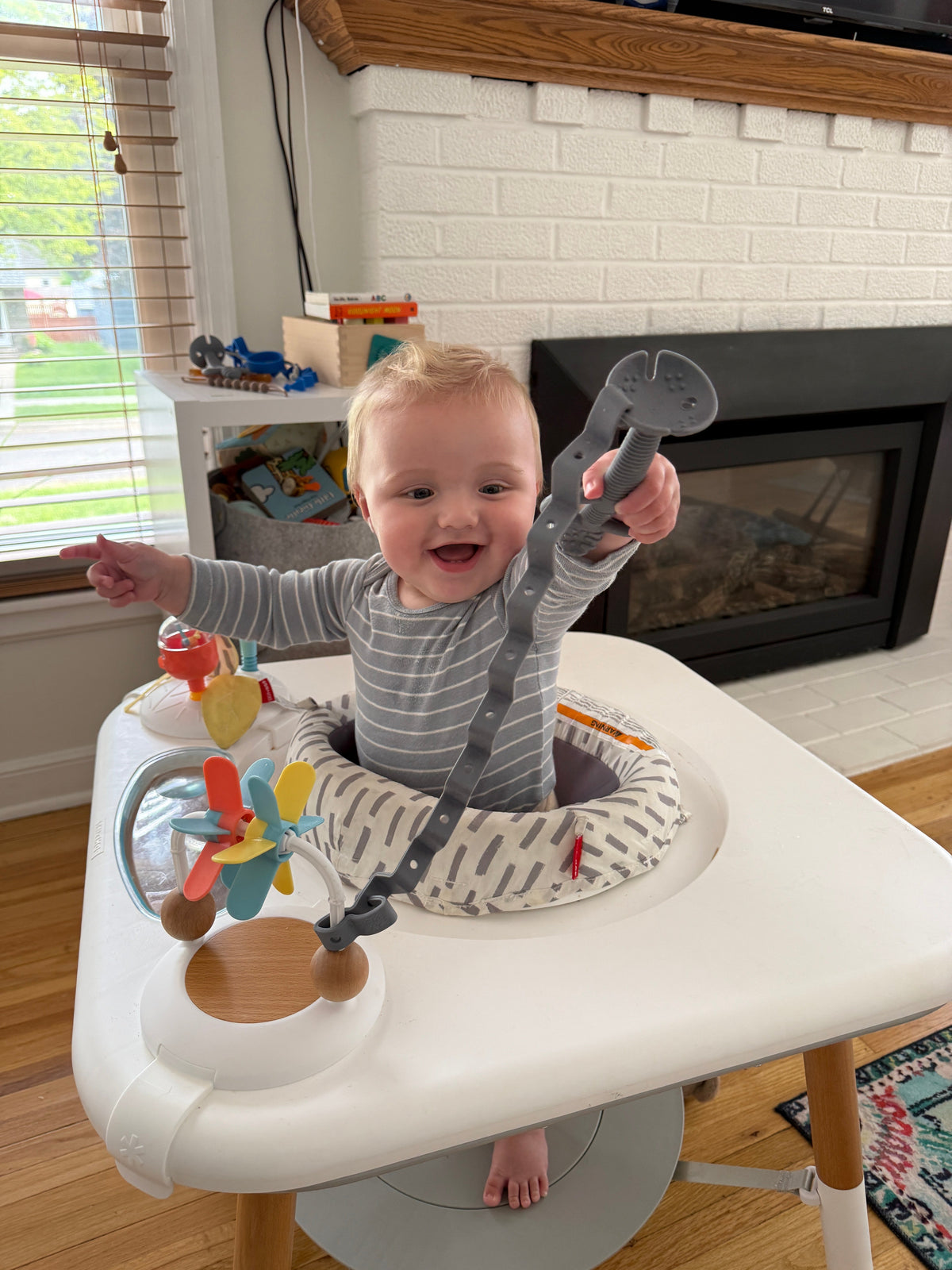Teething Spoon & Toy Bungee