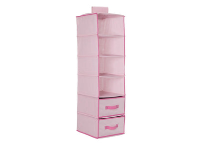 6 Shelf Storage with 2 Drawers