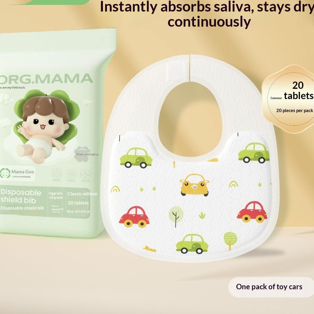 Mama Fruit Disposable Saliva Towels Baby Bibs