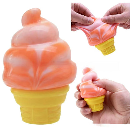 Ice Cream-shaped Stress-relief Toy for Kids
