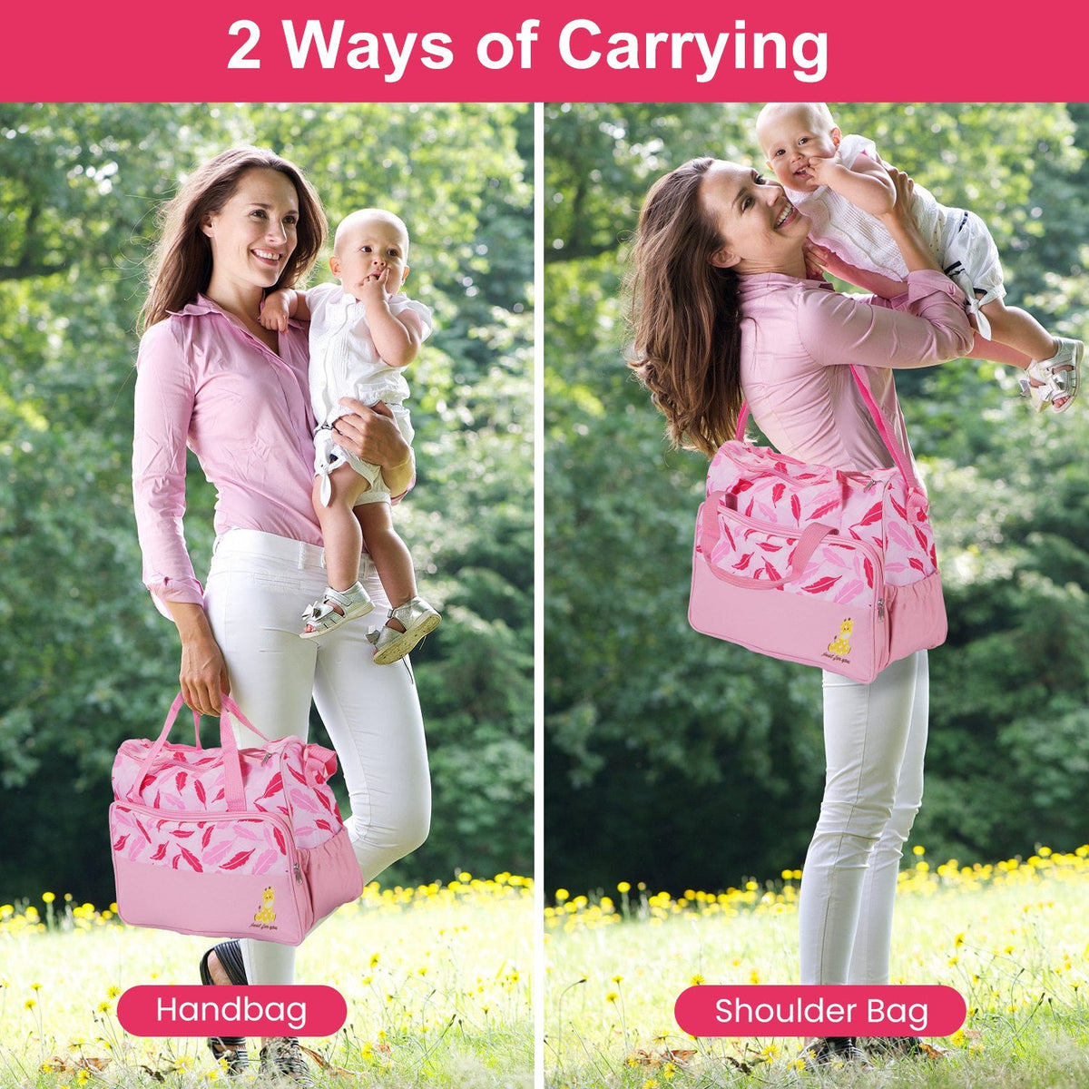 5-Piece Diaper Travel Bag Set