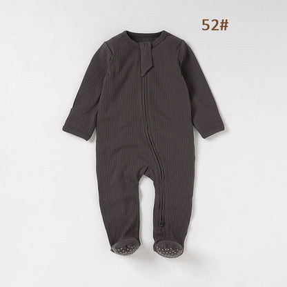 Baby Bodysuit Ribbed Fabric Romper