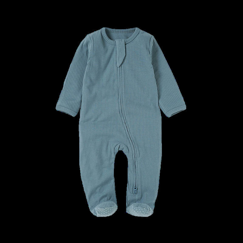 Baby Bodysuit Ribbed Fabric Romper