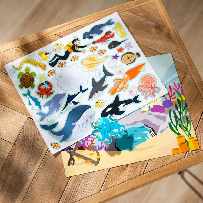 Reusable Sticker Pad - Habitat