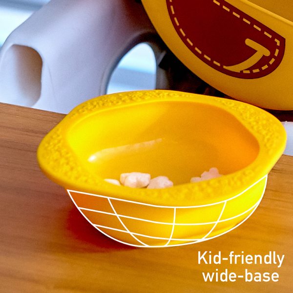 Baby Feeding Set with Silicone Bowl, Soft-Tip Spoon & Baby Bib for Starting Solids