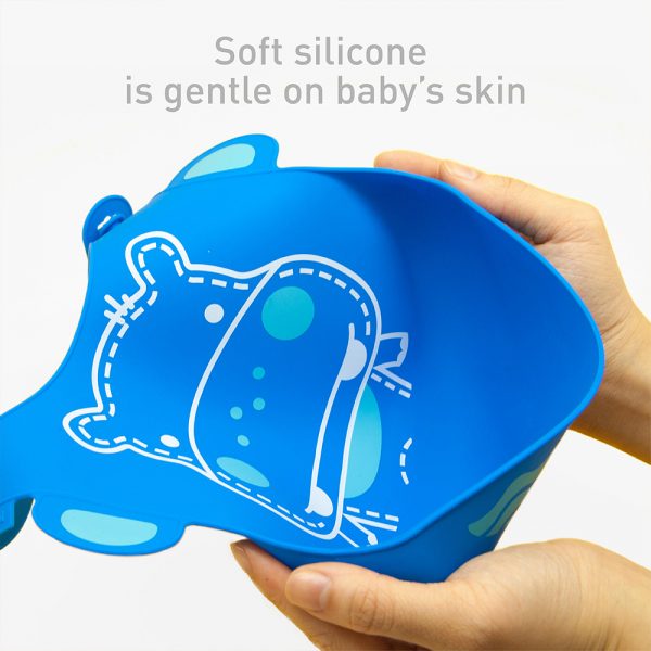Baby Feeding Set with Silicone Bowl, Soft-Tip Spoon & Baby Bib for Starting Solids