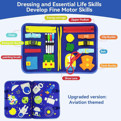 Toddler Busy Board Intelligence Learning Toys Sensory