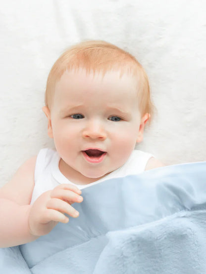 Blue Luxe Gift Baby Blanket
