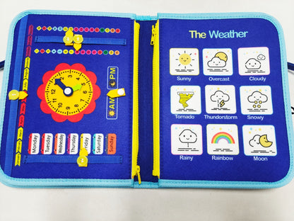 Toddler Busy Board Intelligence Learning Toys Sensory