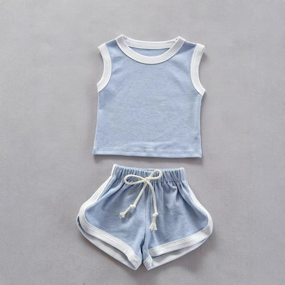 Casual Two-piece Newborn Outfit