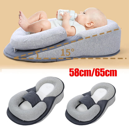 Baby Bed Acid Reflux with Strap, Baby Bed for Reducing Spit-up,