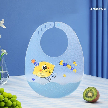 Waterproof Silicone Baby Feeding Bib Soft Infant Solid Food Bib