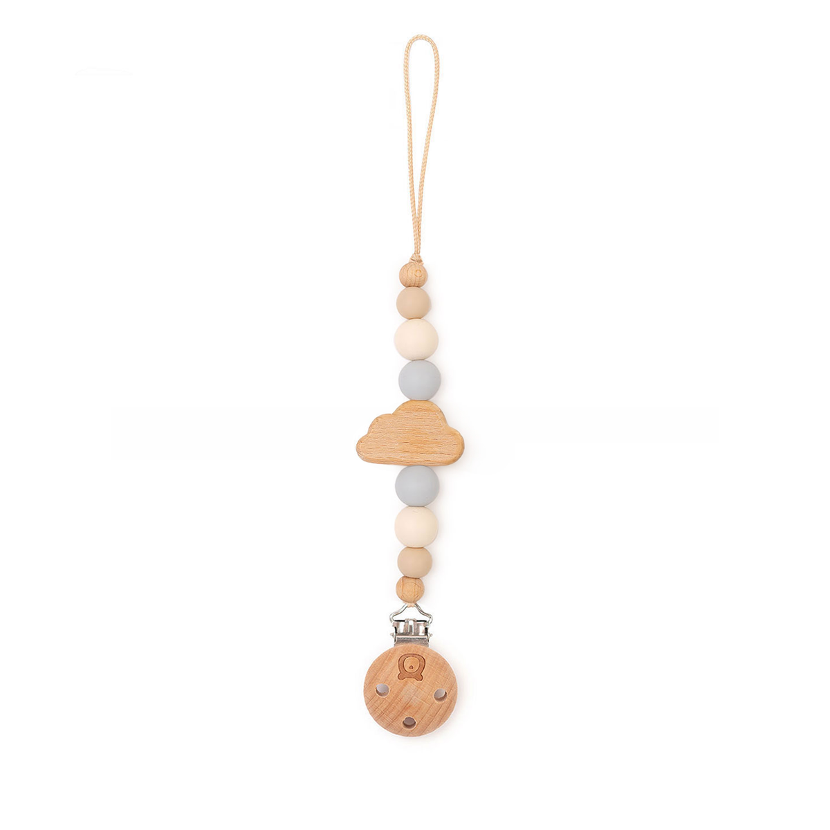 JBØRN Cloud Pacifier Clip