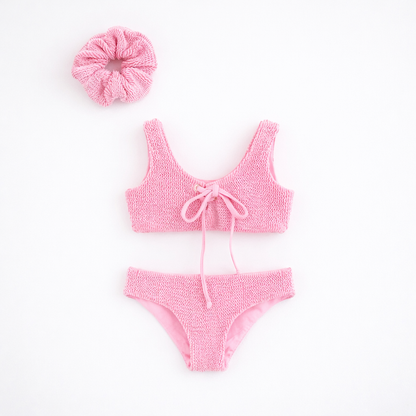 JBØRN Baby Girl Crinkle Bikini