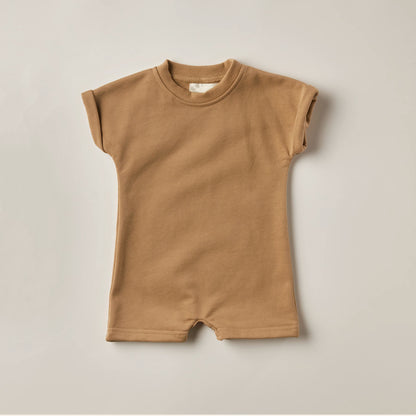 Springsummer Baby Bodysuits for Boys and Girls Short-sleeve