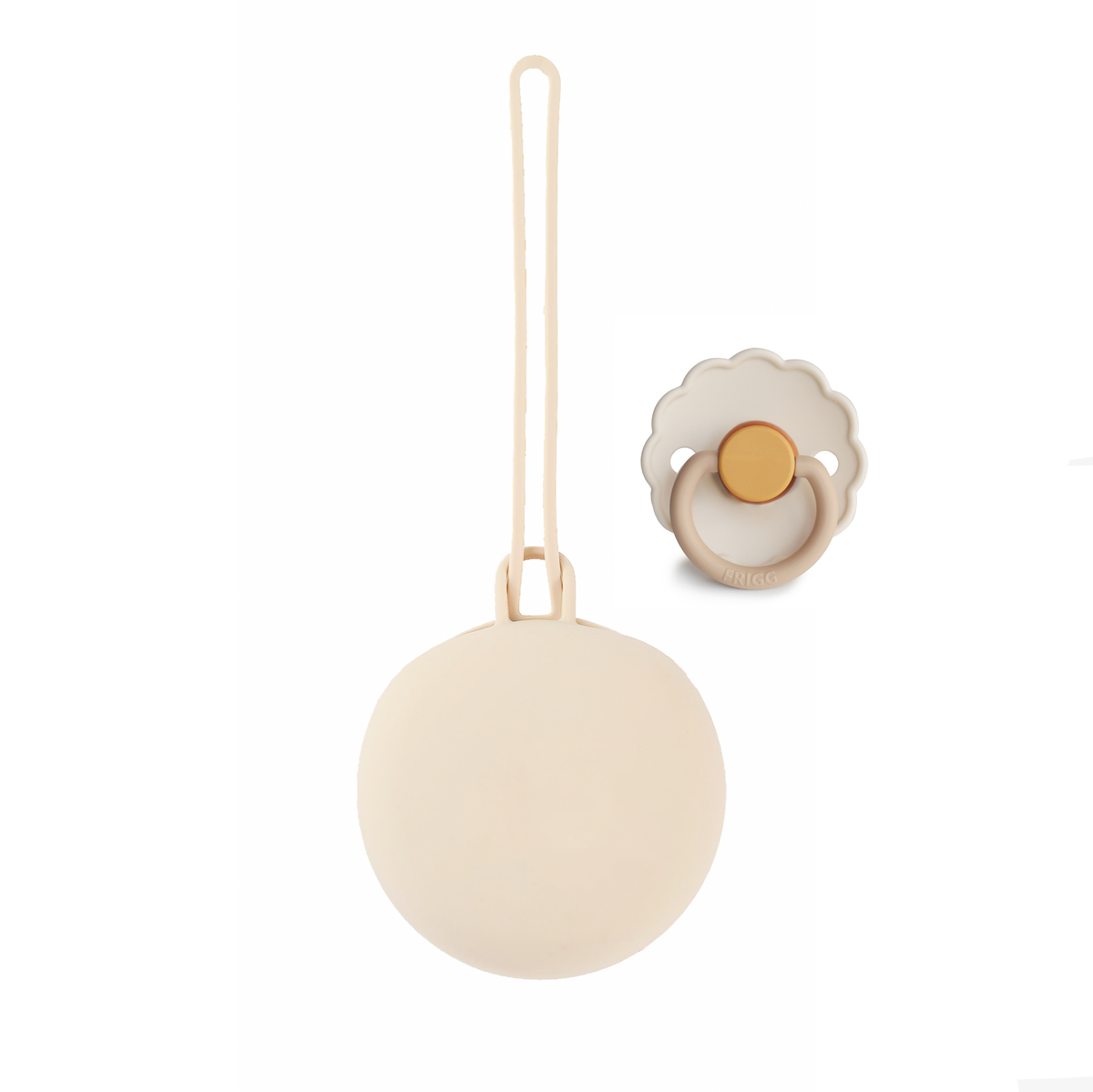 Frigg Rubber Latex Pacifier & JBØRN Pod