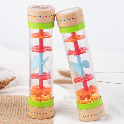 Wooden Rain Sound Tube