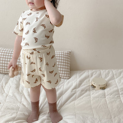 Summer Kids' Pajama Set Instagram-style for Girls