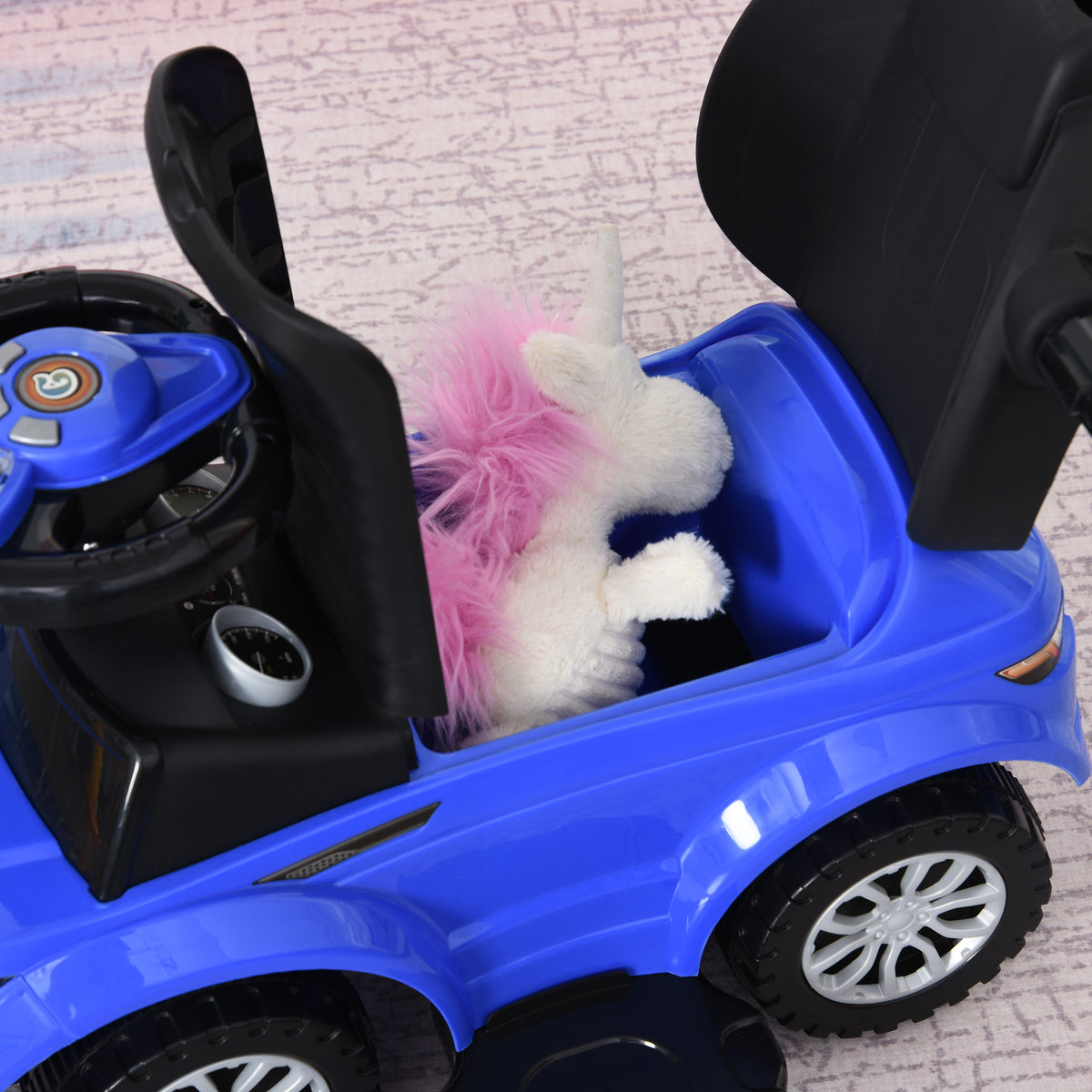 2 in 1 Push Cars for Toddlers Kid Ride on Push Car Stroller