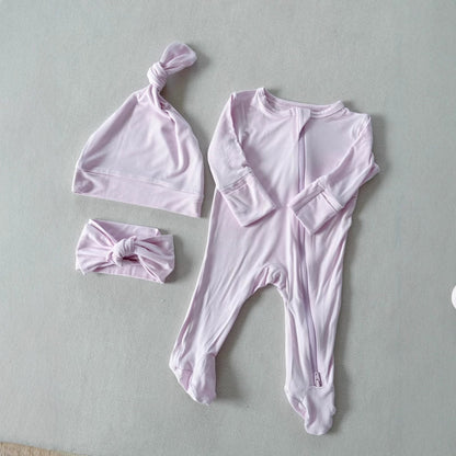 Baby Footed Zip-up Romper Onesie