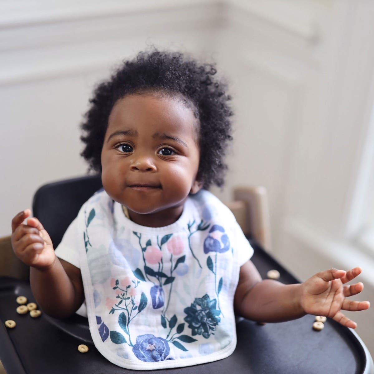essentials cotton muslin snap bibs 3 pack