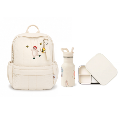 JBØRN Little Explorer Set | Backpack, Water Bottle & Lunch Box