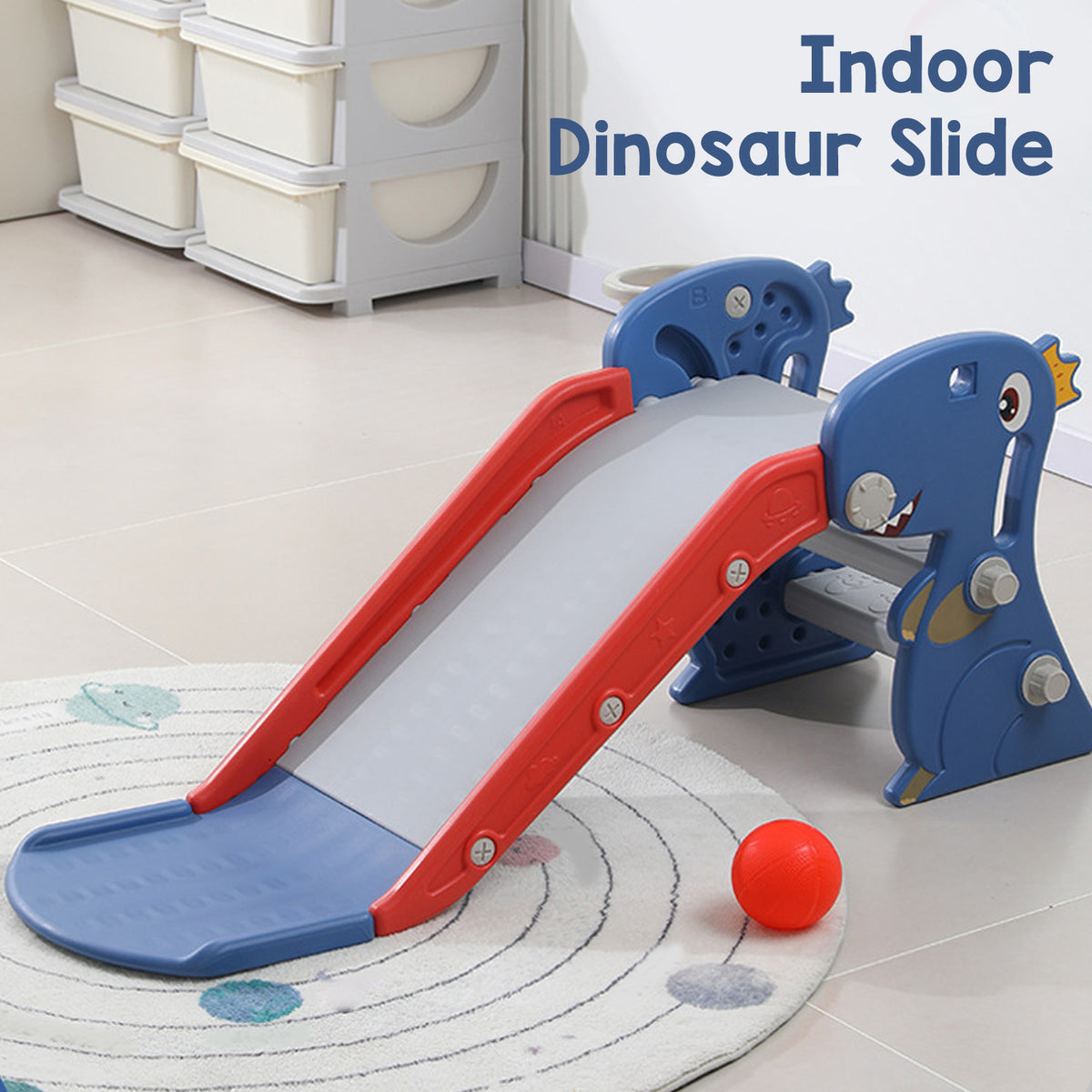 Toddler Indoor Slide for 0 to 3 Years Old Easy Assembly