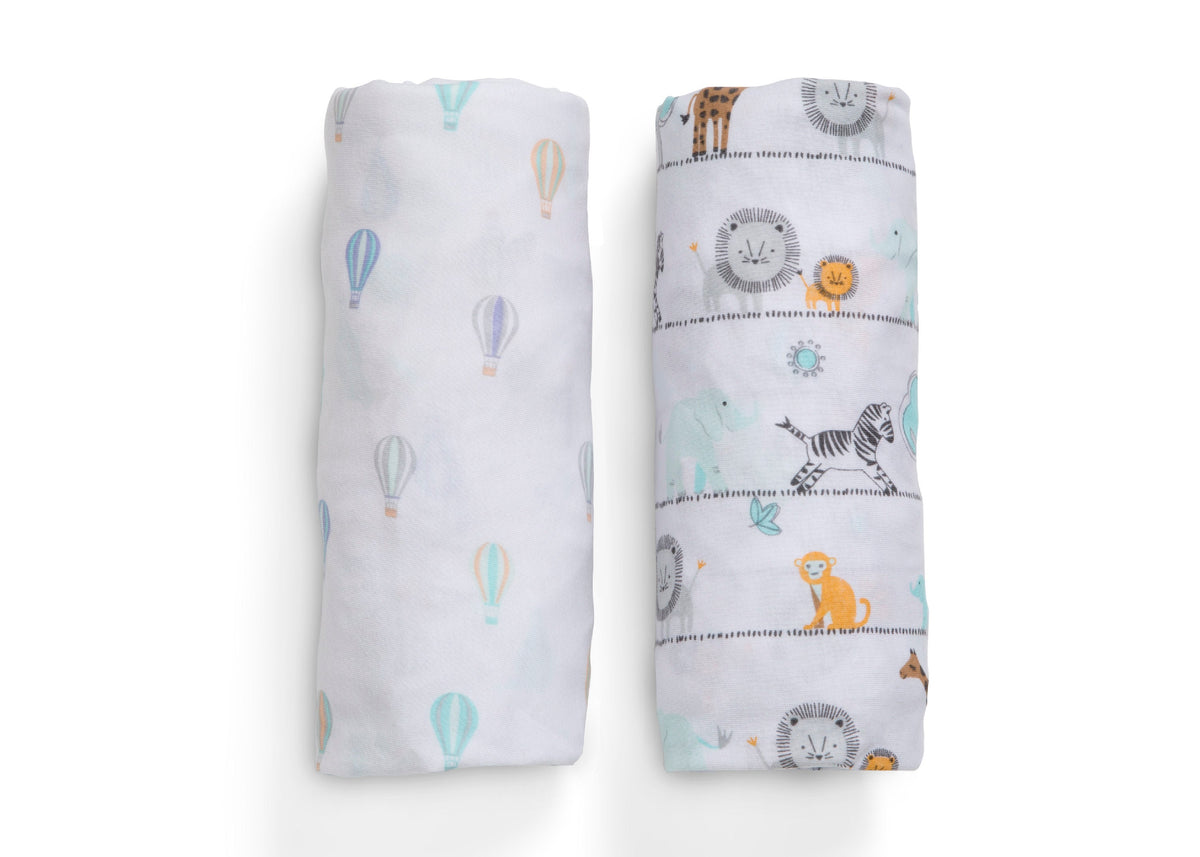 Whimsical Dreams Fitted Crib Sheets - 2 Pack