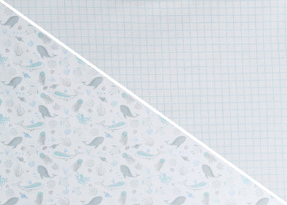 100% Organic Jersey Cotton Baby Receiving Blankets - 2 Pack