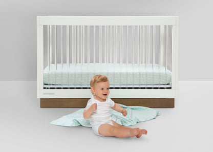 100% Organic Cotton Fitted Crib Sheets - 3 Pack