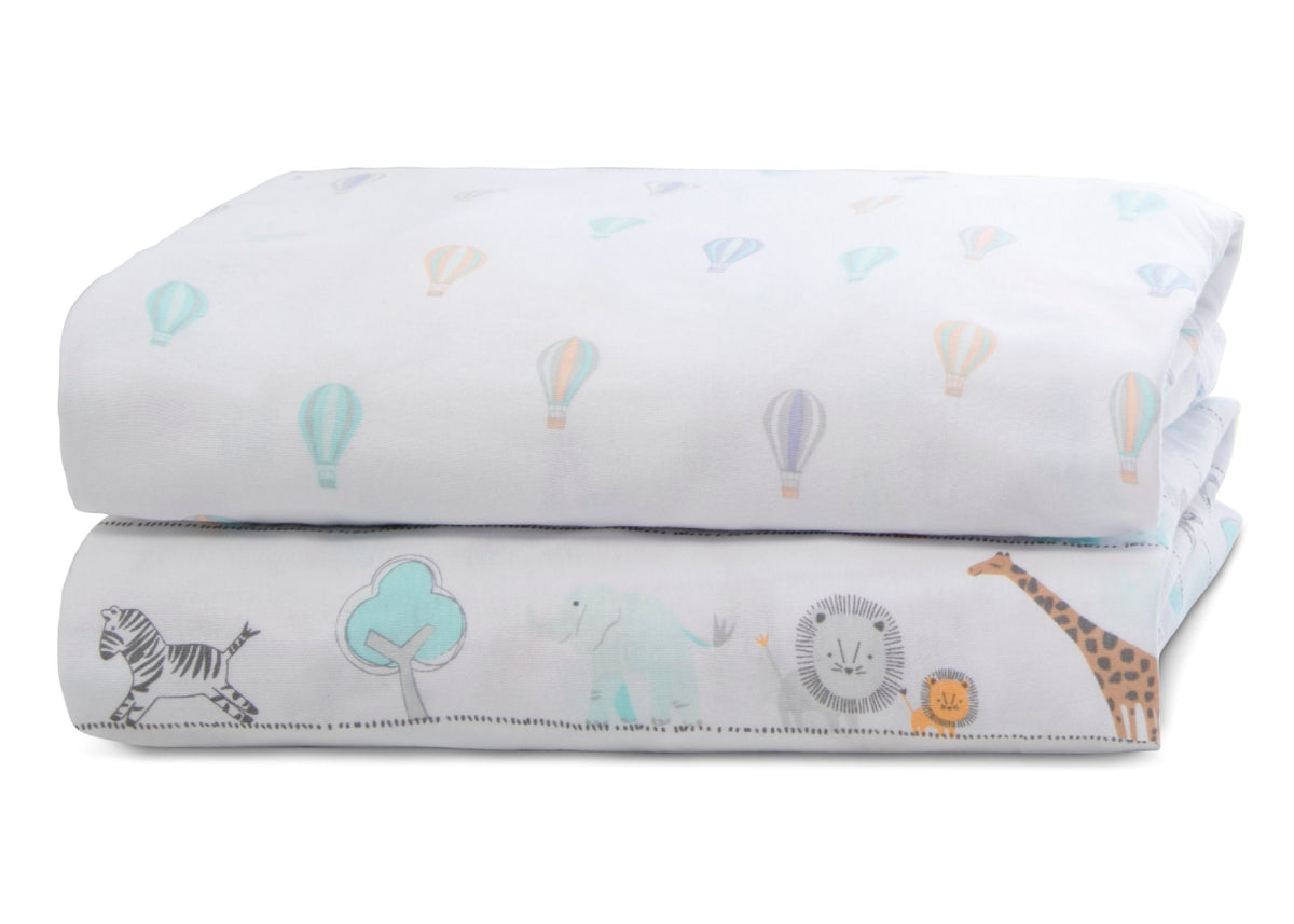 Whimsical Dreams Fitted Crib Sheets - 2 Pack