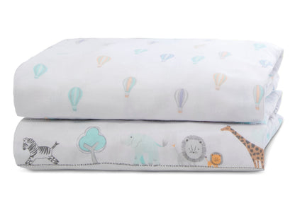 Whimsical Dreams Fitted Crib Sheets - 2 Pack