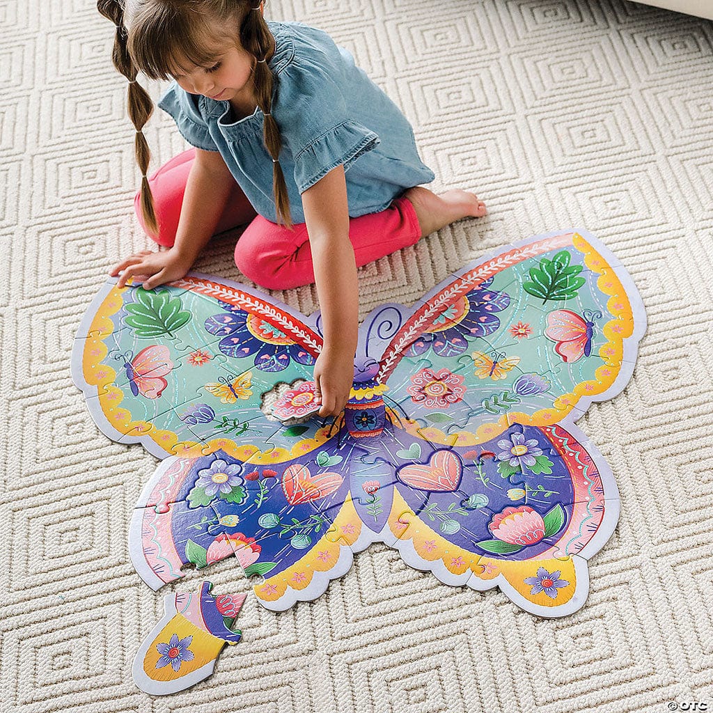 Floor Puzzle: Butterfly