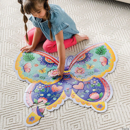 Floor Puzzle: Butterfly