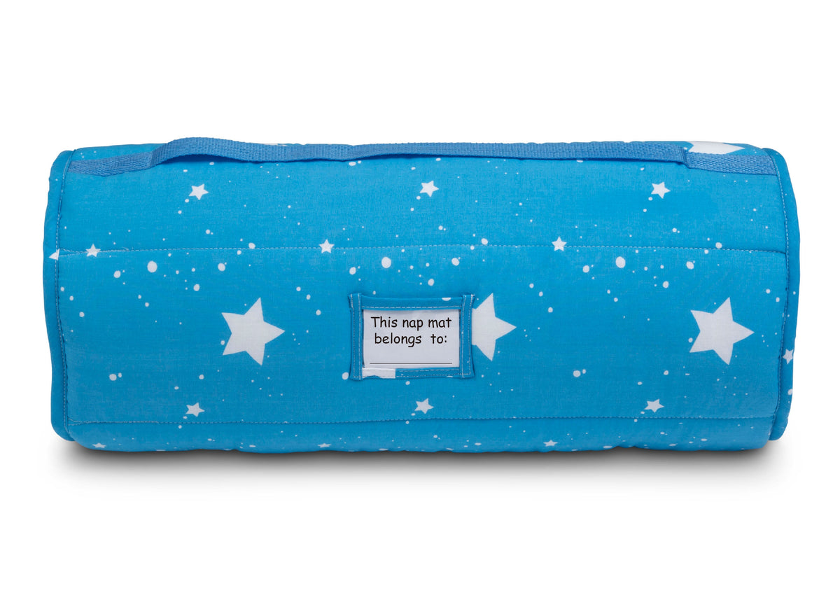 Personalized Nap Mat with Included Pillow and Blanket for Toddlers & Kids