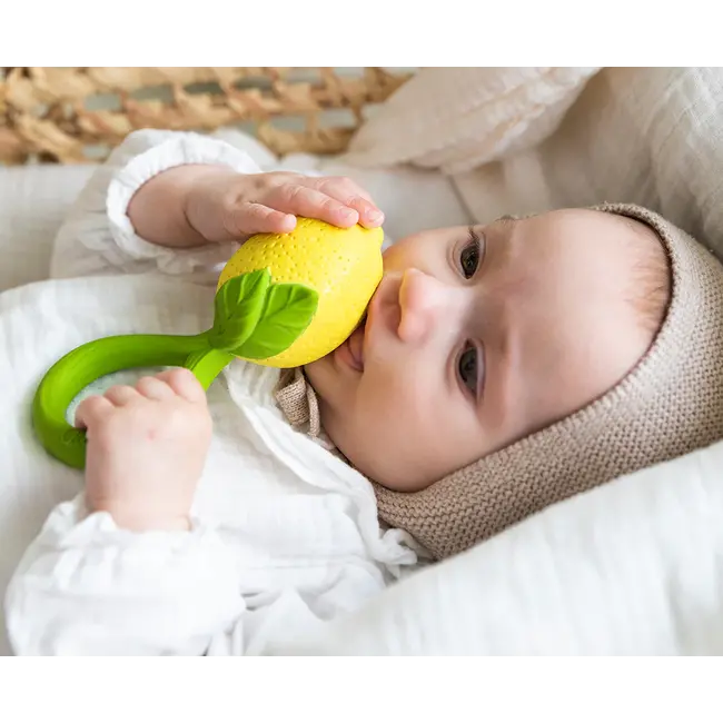LEMON RATTLE TOY