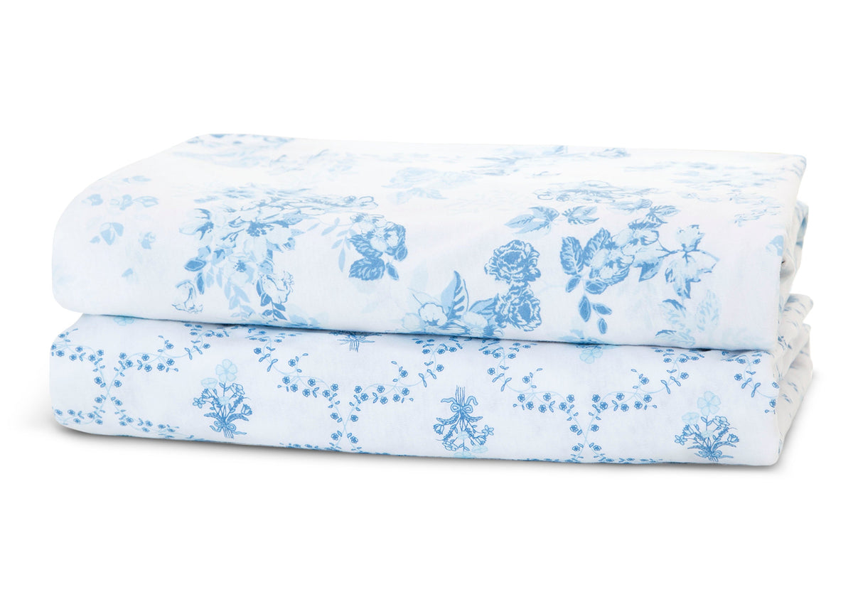 Sea Life Fitted Crib Sheets - 2 Pack