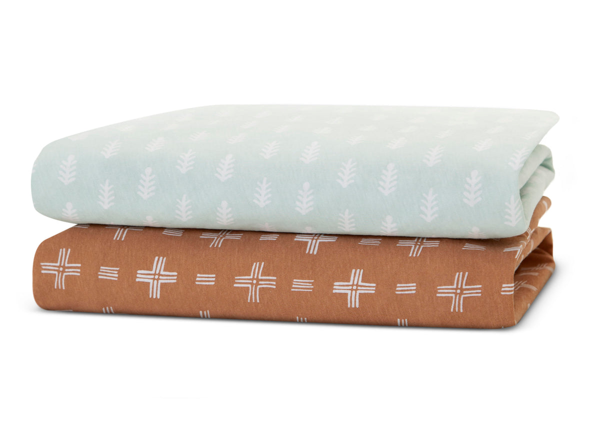 Sea Life Fitted Crib Sheets - 2 Pack