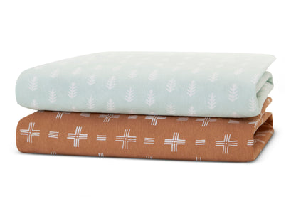 Sea Life Fitted Crib Sheets - 2 Pack
