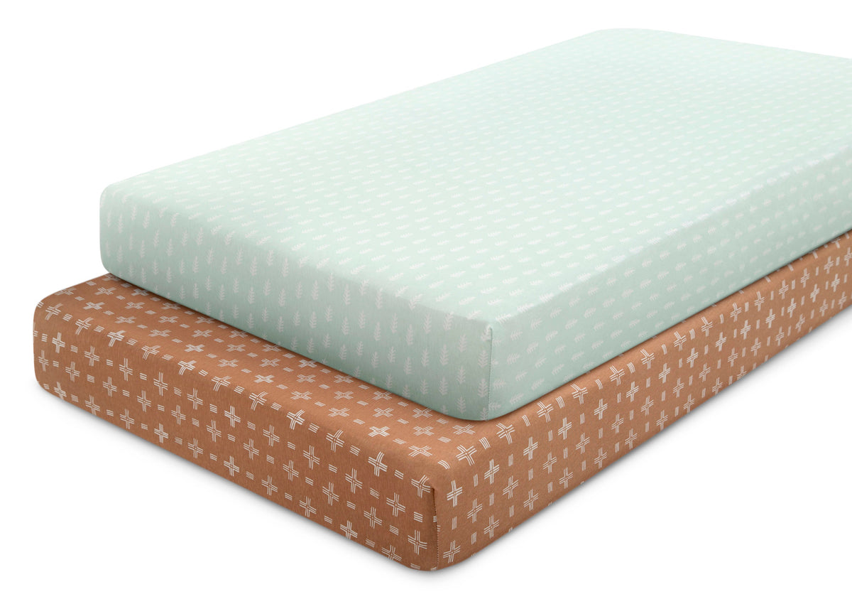 Sea Life Fitted Crib Sheets - 2 Pack