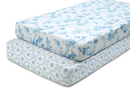Sea Life Fitted Crib Sheets - 2 Pack