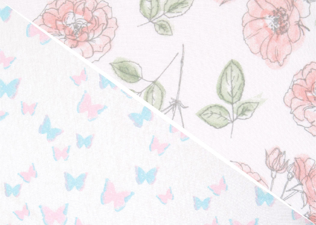 Garden Party Fitted Crib Sheets - 2 Pack