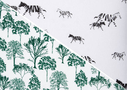 Modern Safari Fitted Crib Sheets - 2 Pack