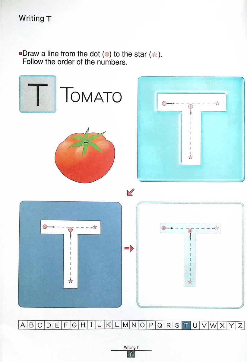 1St Book Uppercase Letters-New